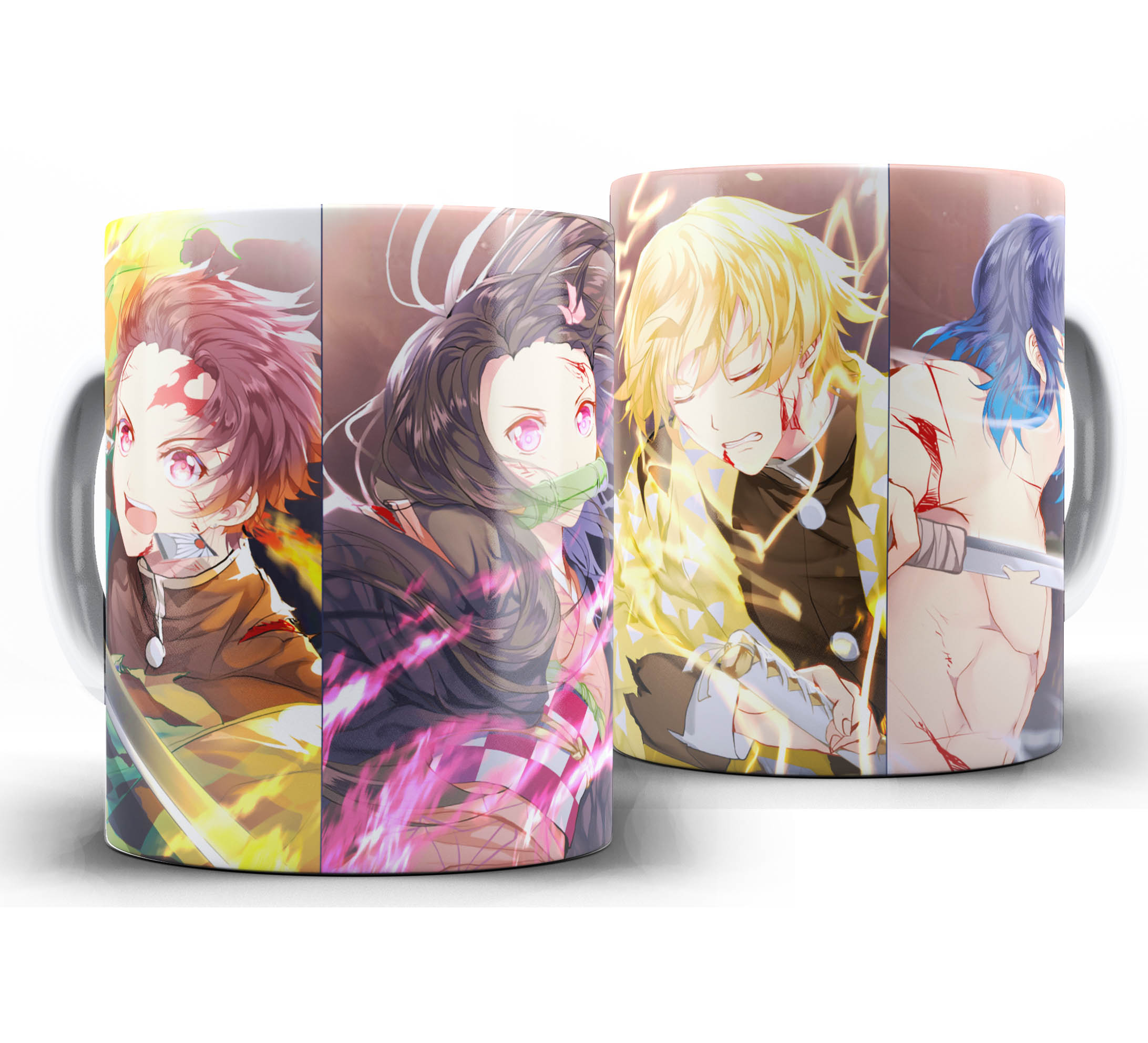 Caneca Anime - Demon Slayer Kimetsu no Yaiba W18 - Alunos